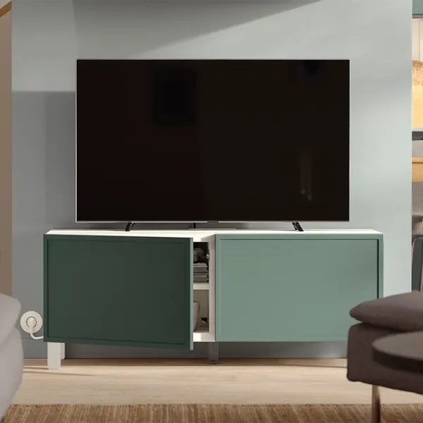 Тумба под телевизор Ikea Besta/Krukmakare 48 x 120 x 42см / ДСП photo 2