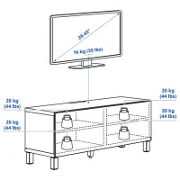 Comodă TV Ikea Besta/Krukmakare 48 x 120 x 42 / PAL photo 5