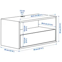 Comodă TV Ikea Eket 35 x 175 x 35 / PAL photo 9