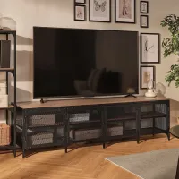 Comodă TV Ikea Fjallbo 54 x 198 x 45 / Oțel photo 2