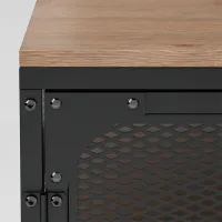 Comodă TV Ikea Fjallbo 54 x 198 x 45 / Oțel photo 3