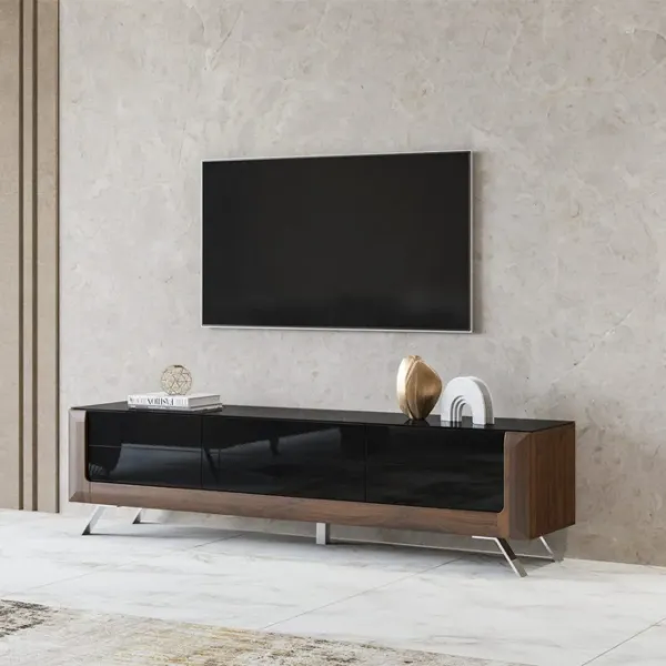 Comodă TV Helvetia Kasai 2D1S 52 x 199 x 44 / LPAL photo 3