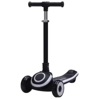 Trotinetă pentru copii cu trei roți RTM 46344  50 kg/ Black