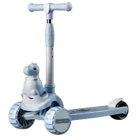 Trotinetă pentru copii cu trei roți RTM 89846  50 kg/ Blue