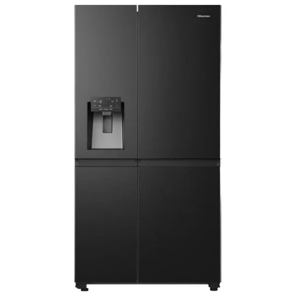 Frigider Hisense RS818N4TFE Side by Side 632 l / 179 cm / Black photo 1