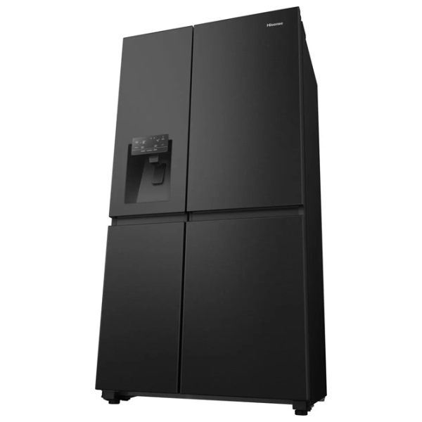 Frigider Hisense RS818N4TFE Side by Side 632 l / 179 cm / Black photo 4