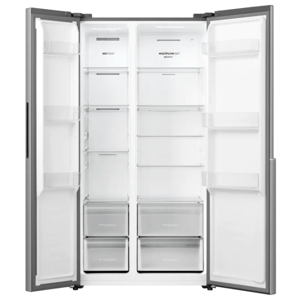 Frigider Gorenje NRS917E41X Side by Side 544 l / 178.6 cm / Inox photo 5