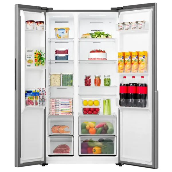 Frigider Gorenje NRS917E41X Side by Side 544 l / 178.6 cm / Inox photo 8