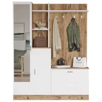 Dulap pentru antreu Mirage Design Wisdom DD5-AW LPAL / White