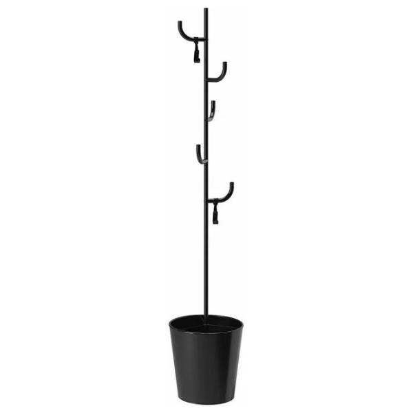 Вешалка Ikea Alganas Сталь / Черный photo 1