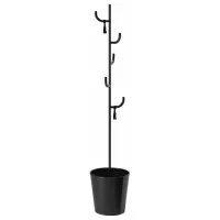 Вешалка Ikea Alganas Сталь / Черный