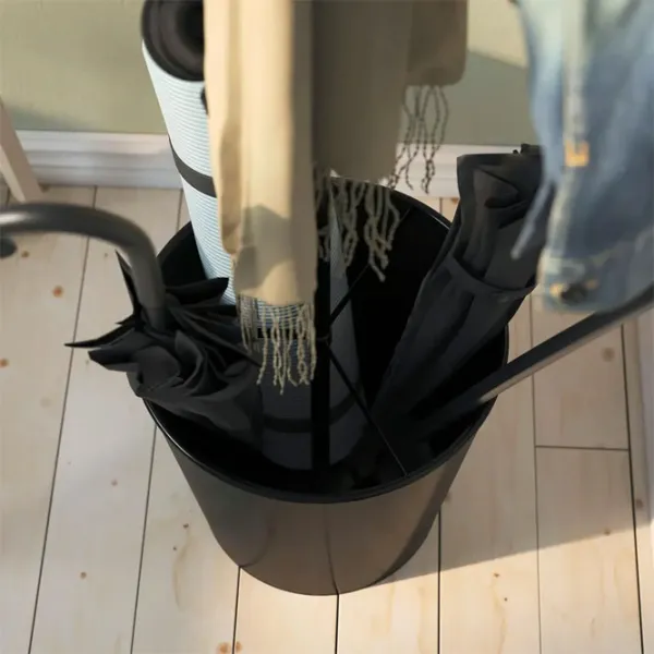Вешалка Ikea Alganas Сталь / Черный photo 4