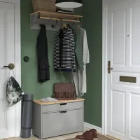 Cuier Ikea Kallso Masiv / Gray photo 4