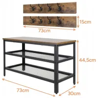 Cuier Ruhhy 27037 MDF / Brown Oak photo 4