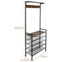 Cuier Ruhhy 27035 MDF / Black photo 7