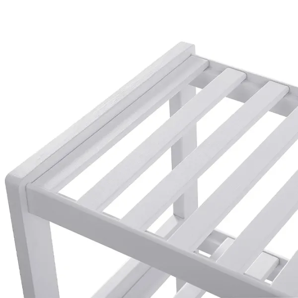Etajeră pentru încălțăminte Songmics LBS13W 55 x 70 x 26 /White /White photo 2