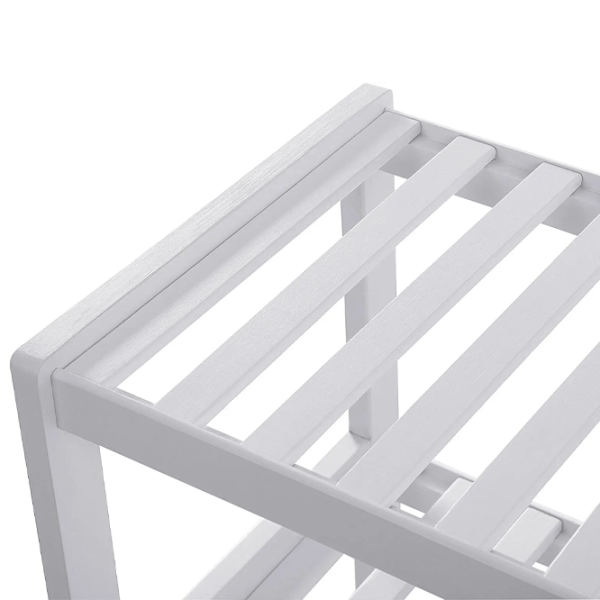Etajeră pentru încălțăminte Songmics LBS13W 55 x 70 x 26 /White /White photo 2