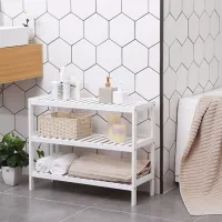 Etajeră pentru încălțăminte Songmics LBS13W 55 x 70 x 26 /White /White photo 5