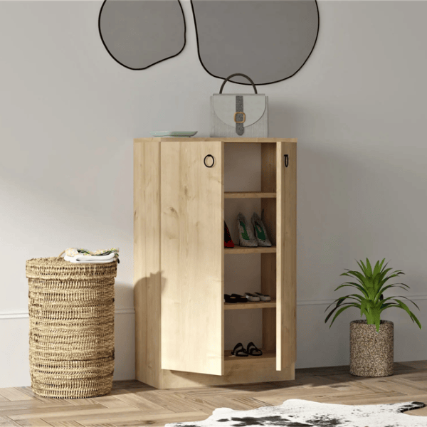 Обувной шкаф Mirage Meble DEFNE 100 x 60 x /Сапфировый дуб /Сапфировый дуб photo 5