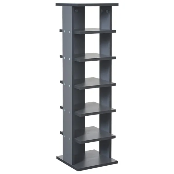 Etajeră pentru încălțăminte Modern Komfi 100 x 28 x 28 /Anthracite /Gray photo 1
