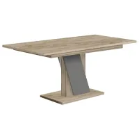 Masă de bucătărie extensibilă Modern Slider PAL/ Stejar Craft Gri photo 2