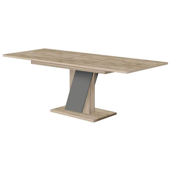 Masă de bucătărie extensibilă Modern Slider  PAL/ Stejar Craft Gri photo 3