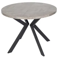 Кухонный стол раскладной Mebel Elite Lukas 250 МДФ/ Бетон