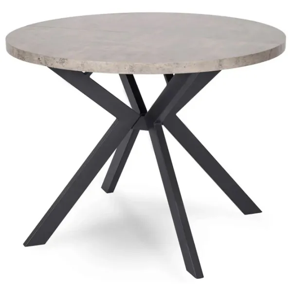 Masă de bucătărie extensibilă Mebel Elite Lukas 250 MDF/ Concrete photo 2