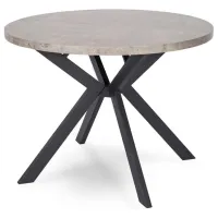 Masă de bucătărie extensibilă Mebel Elite Lukas 250 MDF/ Concrete photo 2