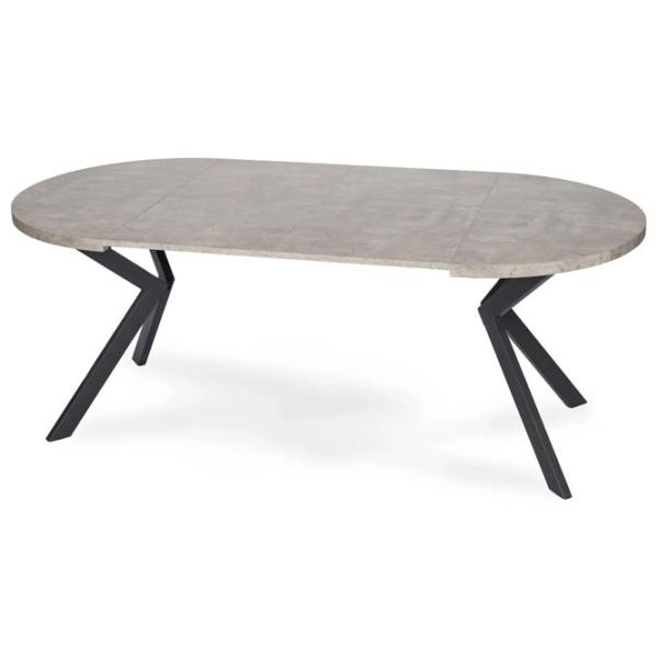 Masă de bucătărie extensibilă Mebel Elite Lukas 250 MDF/ Concrete photo 4