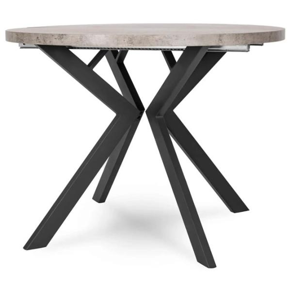 Masă de bucătărie extensibilă Mebel Elite Lukas 250 MDF/ Concrete photo 5