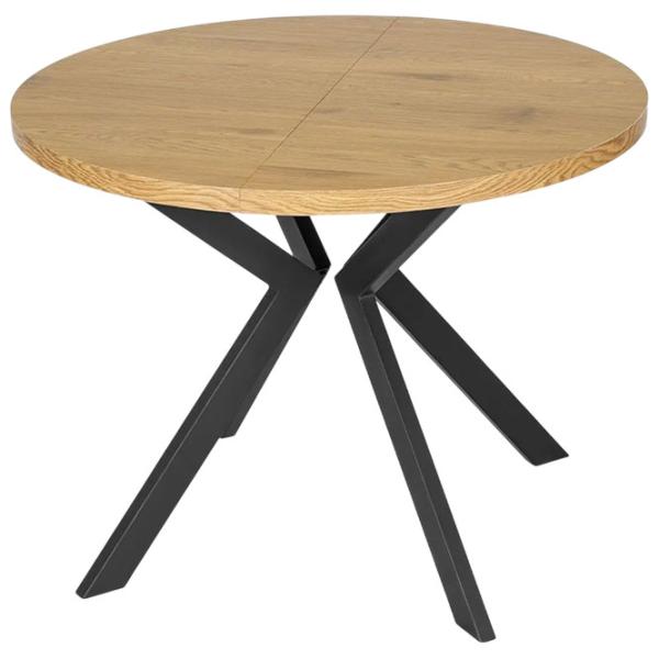 Кухонный стол раскладной Mebel Elite Lukas 250 МДФ/ Дуб Крафт Золотой photo 1