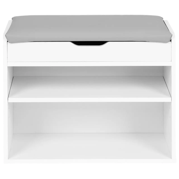 Etajeră pentru încălțăminte Modern Home CHXG01 47 x 60 x 30 /White /White photo 1