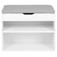 Etajeră pentru încălțăminte Modern Home CHXG01 47 x 60 x 30 /White /White