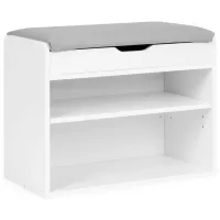 Etajeră pentru încălțăminte Modern Home CHXG01 47 x 60 x 30 /White /White photo 2