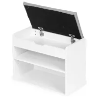 Etajeră pentru încălțăminte Modern Home CHXG01 47 x 60 x 30 /White /White photo 3