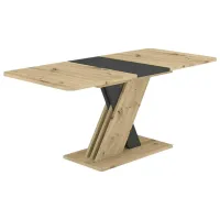 Masă de bucătărie extensibilă Signal Exel PAL/ Stejar artisan