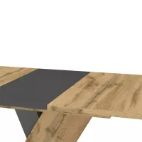 Masă de bucătărie extensibilă Signal Exel PAL/ Stejar artisan photo 4