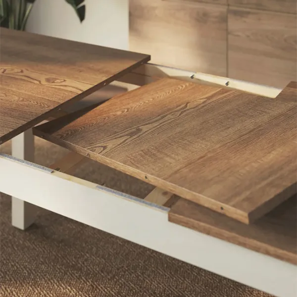 Masă de bucătărie extensibilă Ikea Alhult PAL/ Brown photo 2