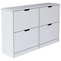 Обувной шкаф Trendy April 79.2 x 120.5 x 30см /White /Белый