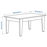 Măsuță de cafea Ikea Ammaryd 5888794 Lemn natural photo 4