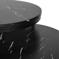 Set măsuțe de cafea Mebel Elite Mauro 5718118 Black marble photo 7