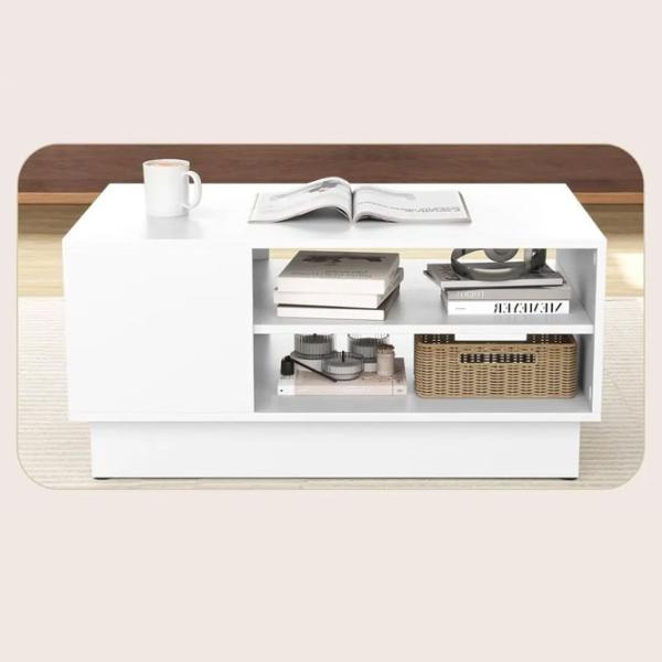 Măsuță de cafea Costway JV12355WH 5804373 White photo 2