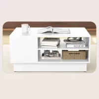 Măsuță de cafea Costway JV12355WH 5804373 White photo 2