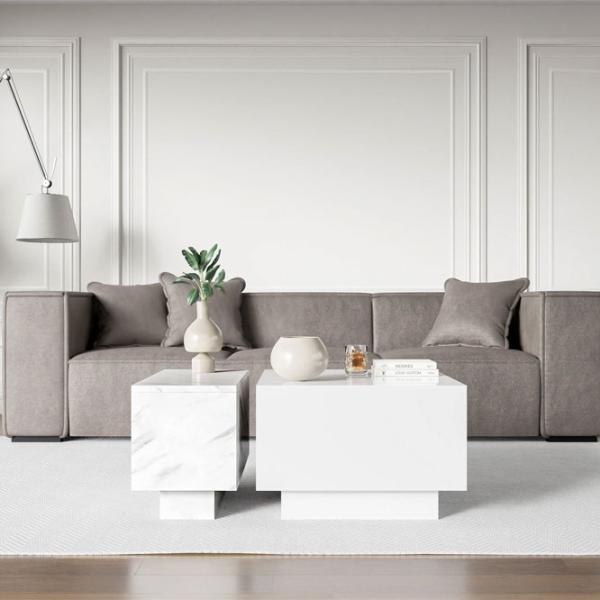 Măsuță de cafea Prospero Moon 5843699 White Gloss photo 5