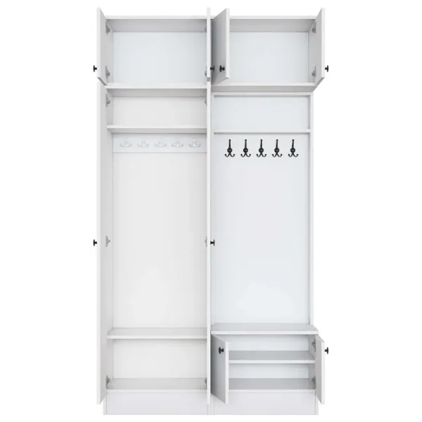 Dulap pentru antreu Mirage Meble EA145 LPAL / White photo 3