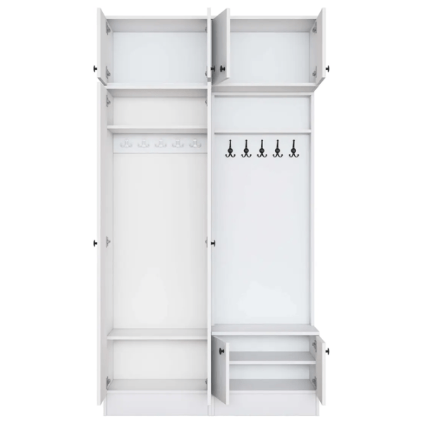 Dulap pentru antreu Mirage Meble EA145 LPAL / White photo 3