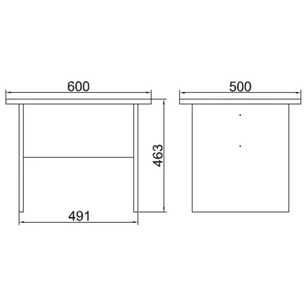 Măsuță de cafea Mirage Design Vario VO2-OB 5868761 White photo 4