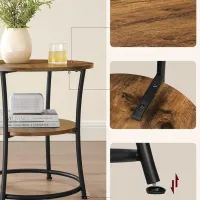 Măsuță de cafea Vasagle LET56BX 5815910 Rustic Brown photo 5
