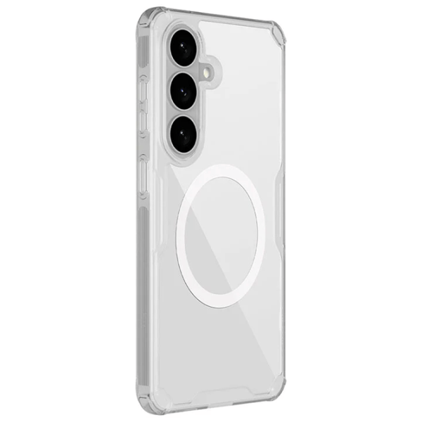 Husă pentru smartphone Samsung Galaxy S26 Nillkin / MagSafe Back / TPU / White Transparent photo 2